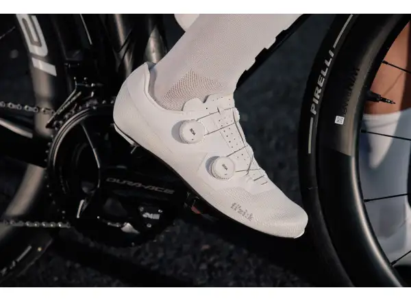 Fizik Tempo Lyra Rennradschuhe White/White