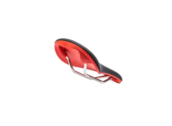 Peatys Monarch Sattel TI-MX Rail / Nylon-Basis Red