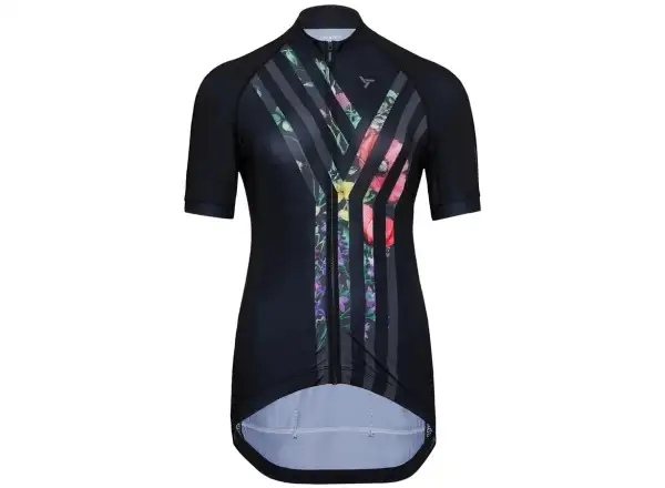 Silvini Calnia Damen-Trikot kurzarm Black/Charcoal