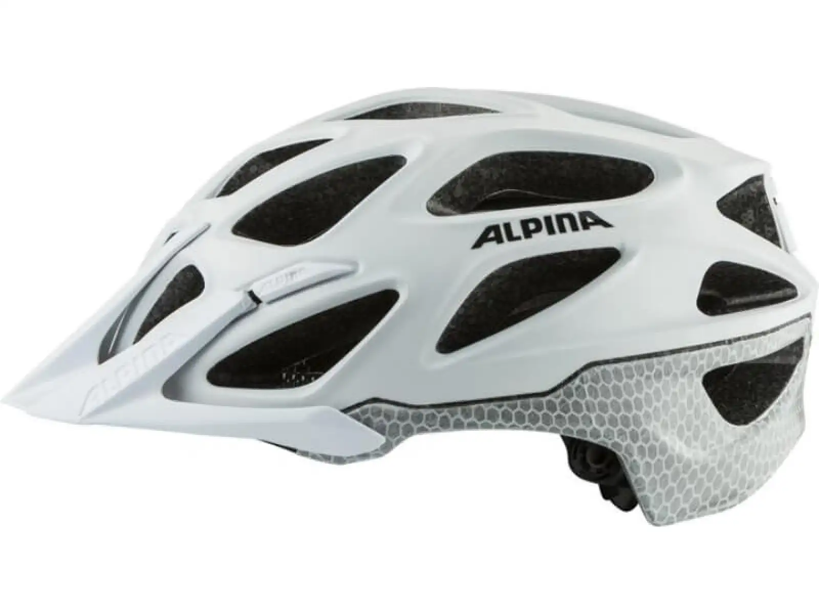 Alpina Mythos Reflective Helm White Matt