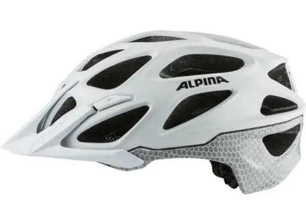 Alpina Mythos Reflective Helm White Matt