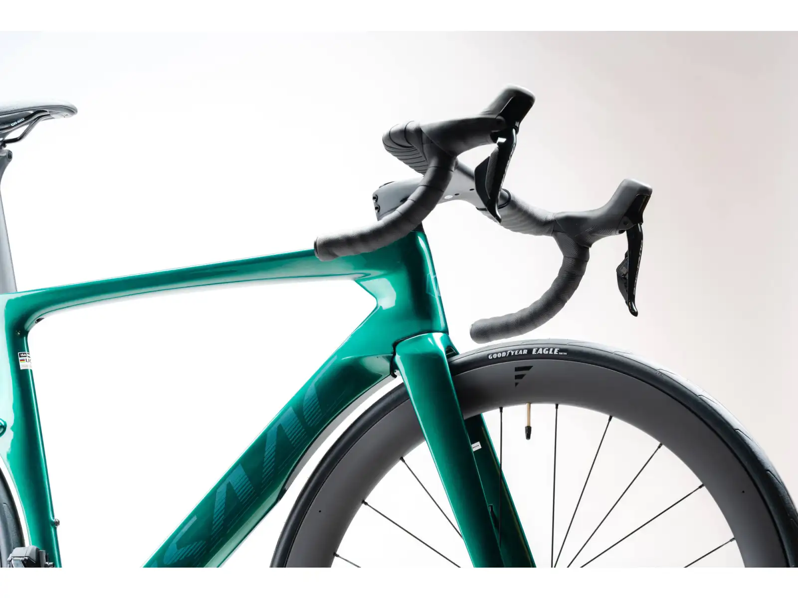 Isaac Meson 105 Di2 Rennrad Jade Green