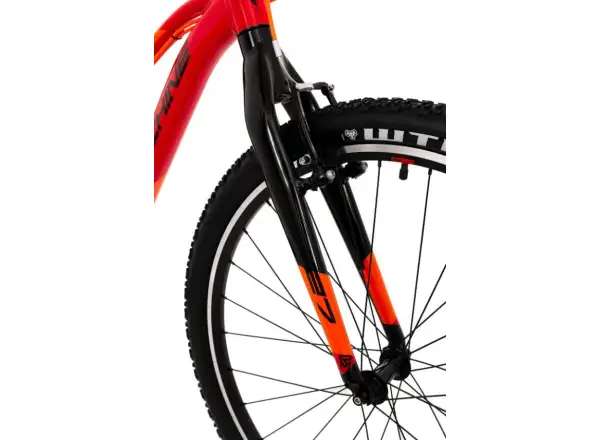 Rock Machine Thunder 27 VB rot/orange Kinder Mountainbike