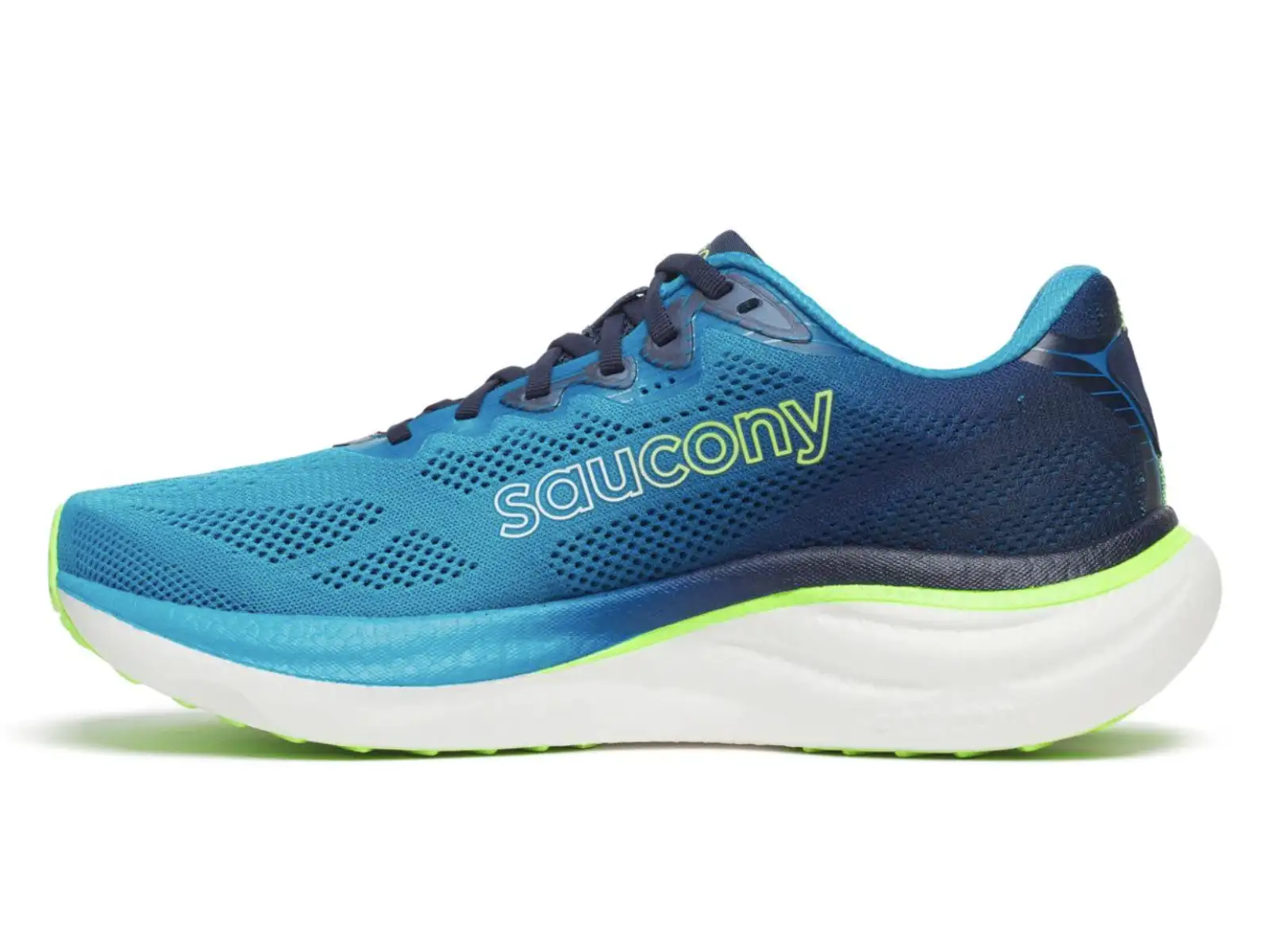 Saucony Ride 19 Herren Laufschuhe Cobalt/Slime