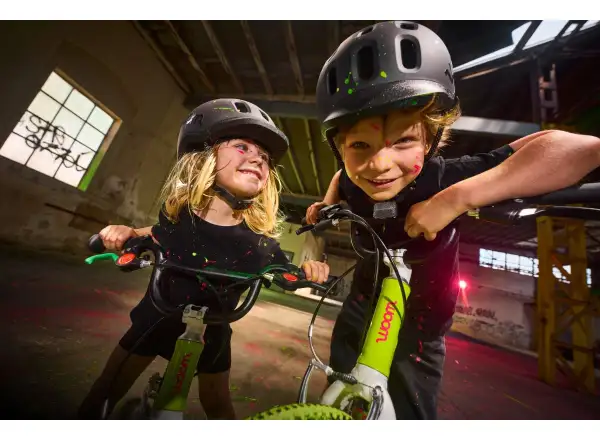 Woom GO 3 Automagic Kinderfahrrad neon lime