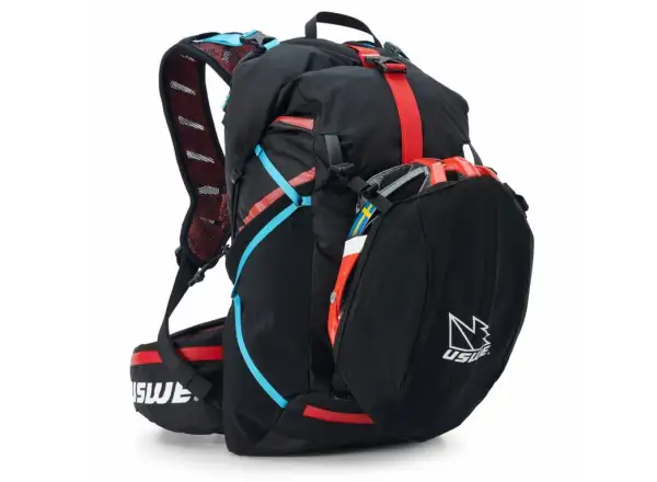 USWE Wanderer 18 Multisport-Rucksack Carbon Black 2x500ml Größe S