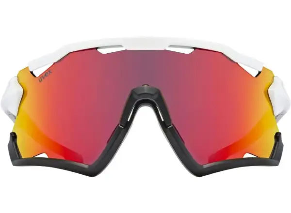 Uvex Sportstyle 228 Brille White Black / Mirror Red UNI