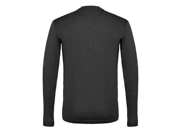 Salewa Puez Melange Dry Herren T-Shirt Langarm black out melange