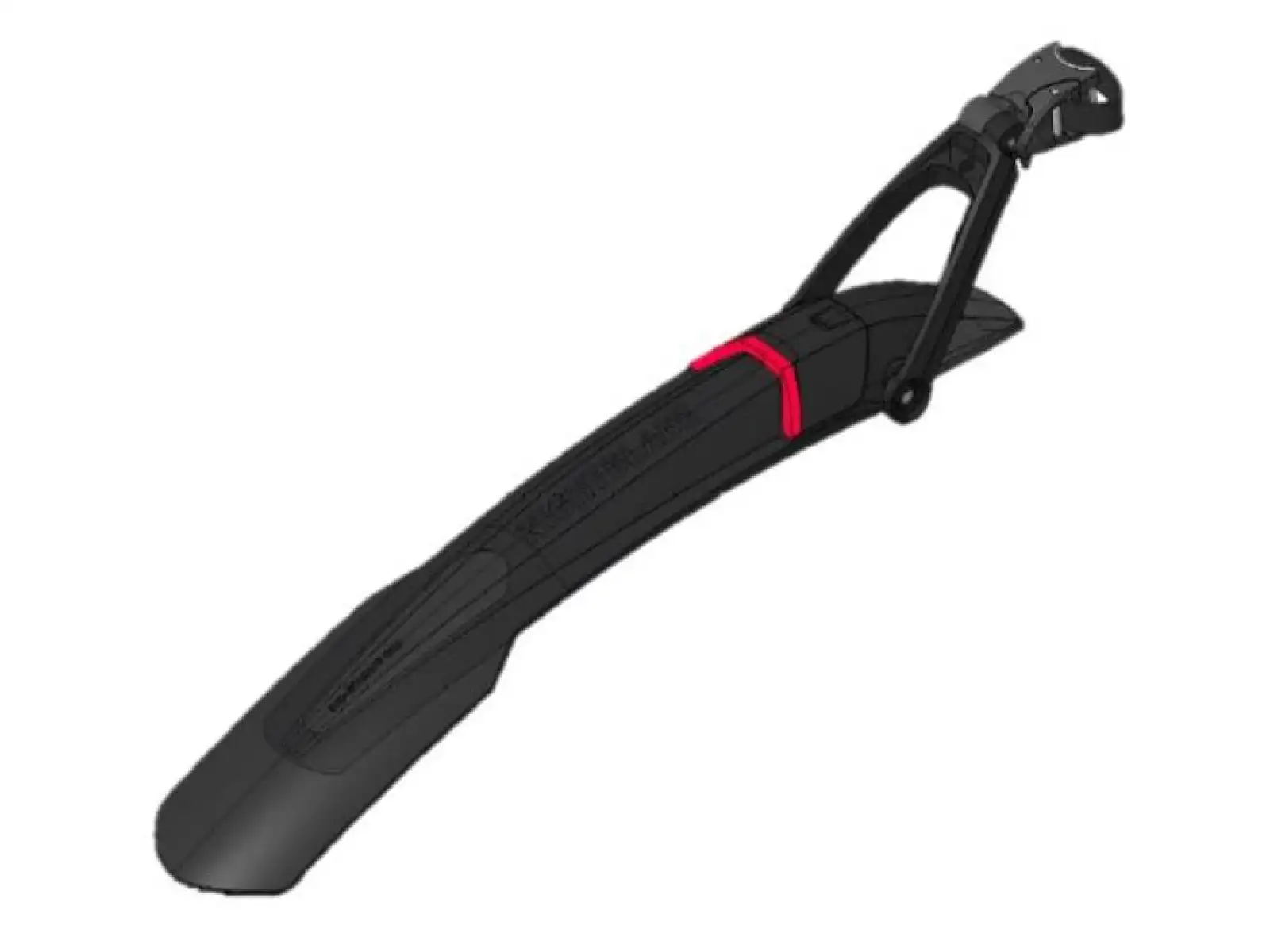 SKS Nightblade Heck-Schutzblech mit integriertem Licht im Blinkmodus schwarz