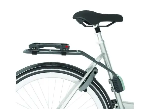 Urban Iki Fahrrad-Hecksitz mit Adapter und Rahmenhalterung SET Aotake Hellblau