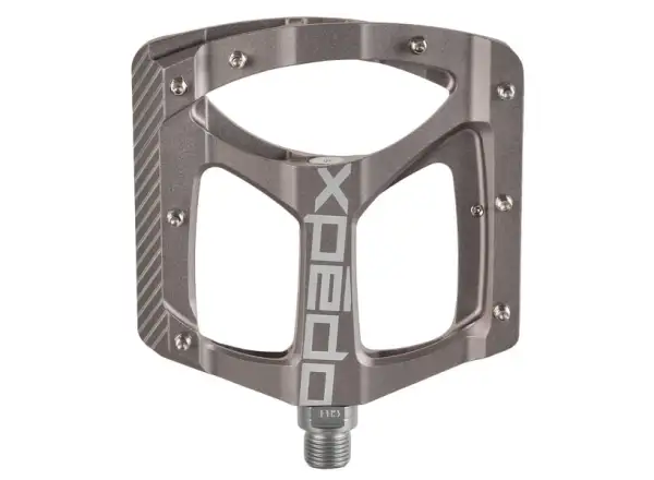 X-pedo ZED Plattformpedale Silber