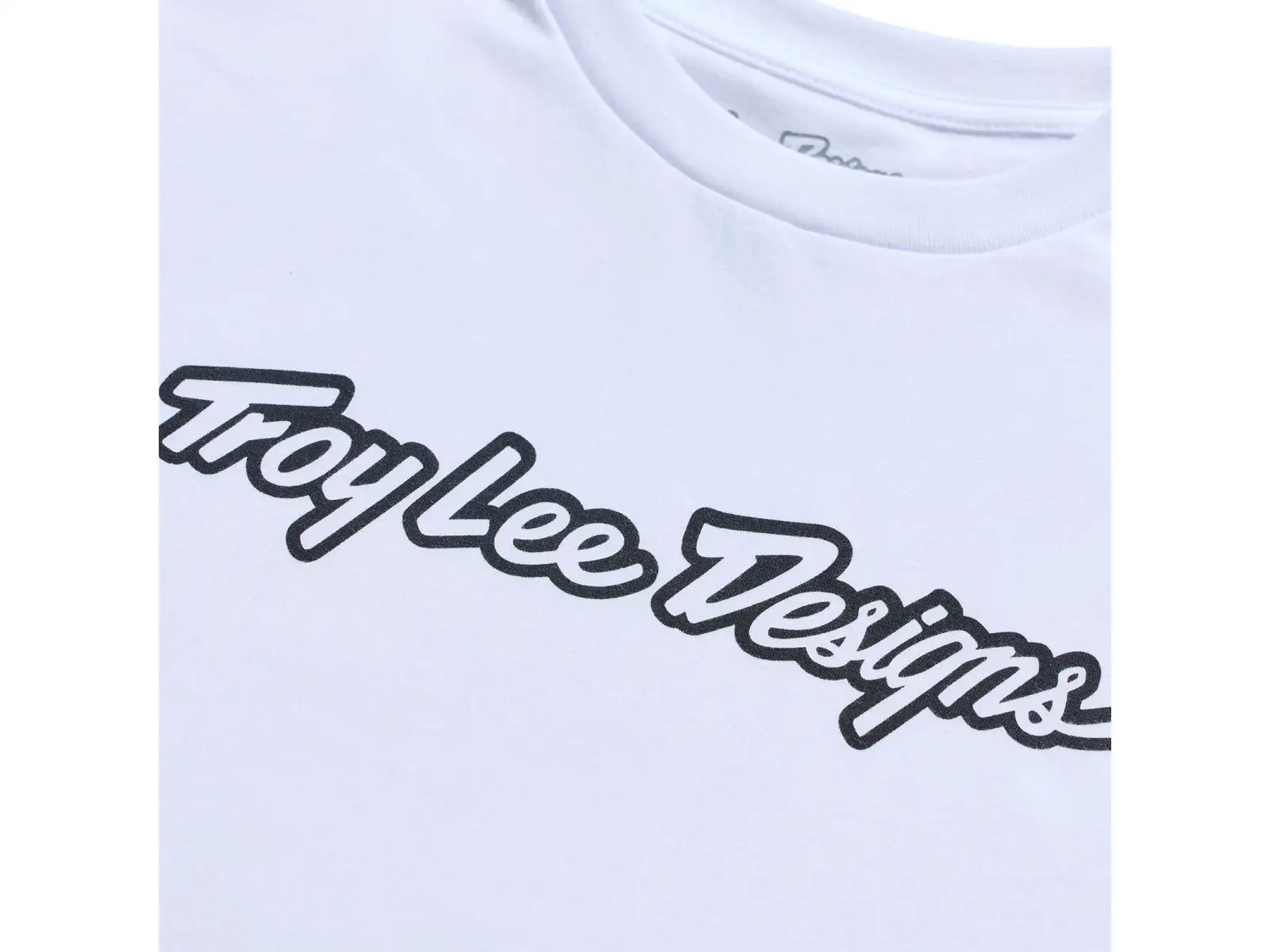 Troy Lee Designs Signature Herren T-Shirt Kurzarm White/Black