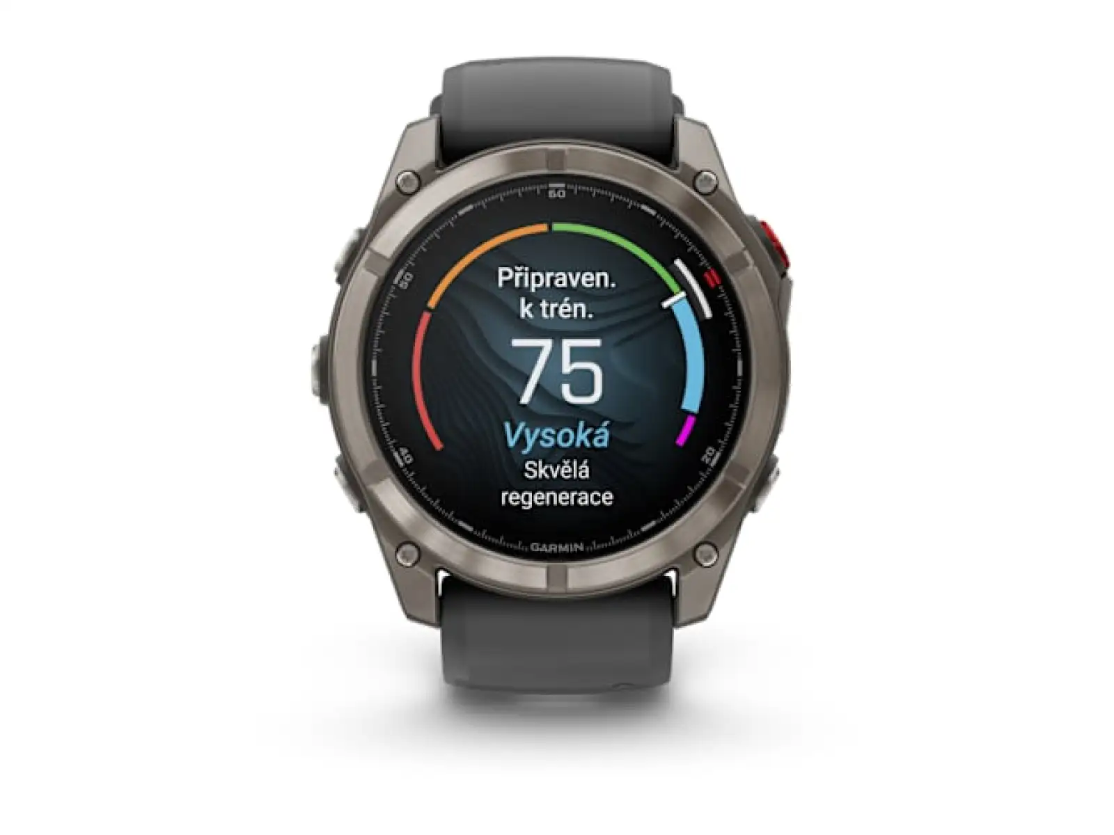 Garmin fenix 8 Pro 51 mm AMOLED Sapphire Smartwatch Titanium Graphite/Black
