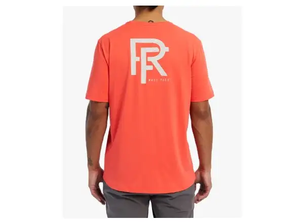 Race Face Commit Herren-T-Shirt mit kurzen Ärmeln in Koralle
