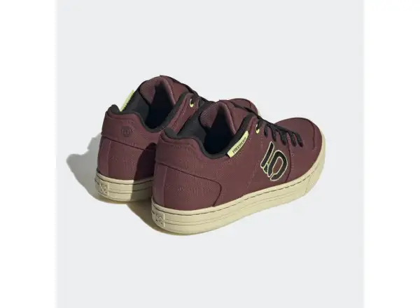 Five Ten Freerider Canvas MTB Damen Schuhe Quiet Crimson/Black/Lime