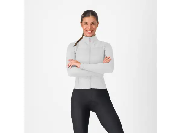 Castelli Sfida 3 Damen Trikot Silver Gray