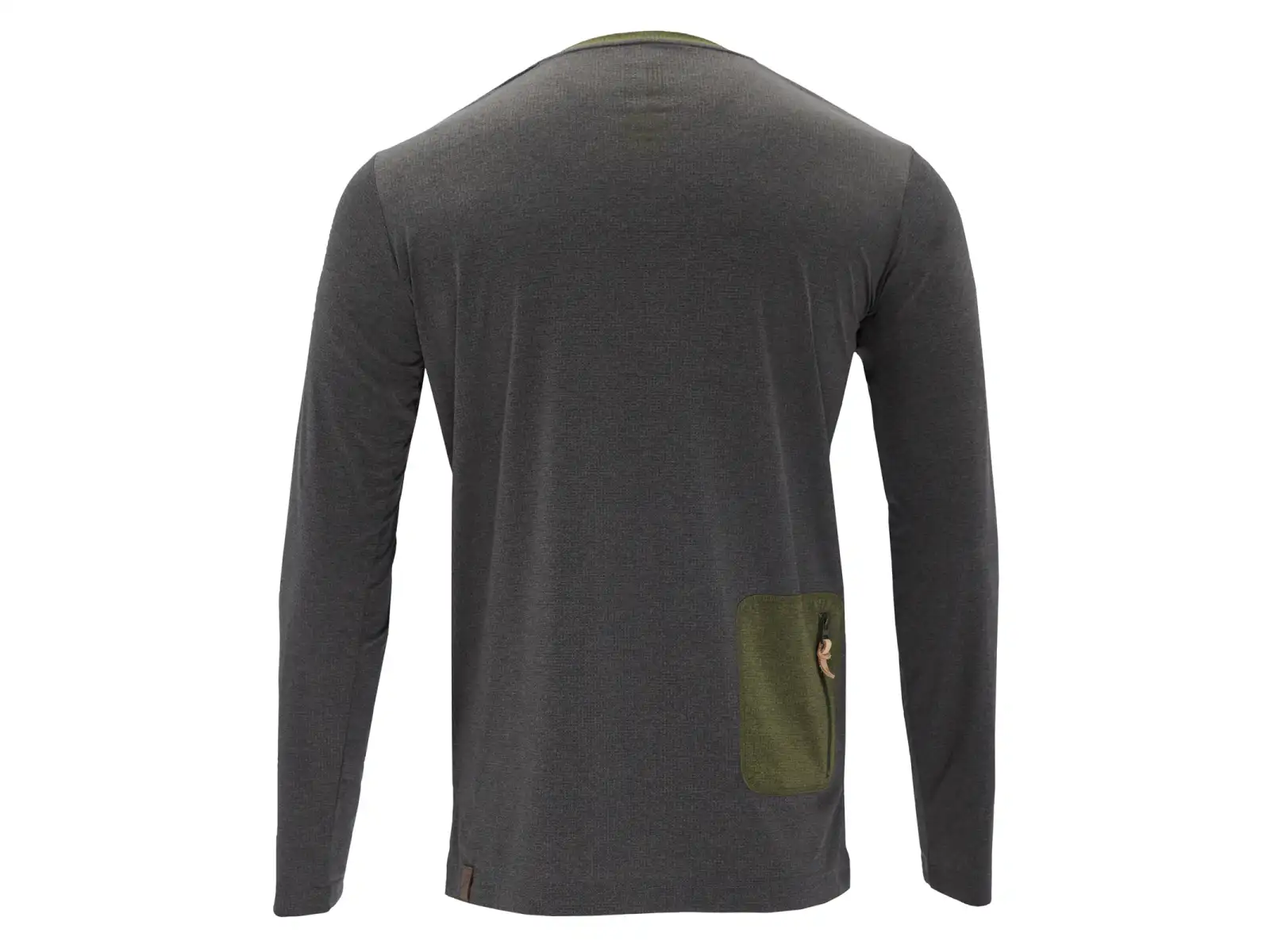 Silvini Casalo Herren Langarmshirt Charcoal/Olive