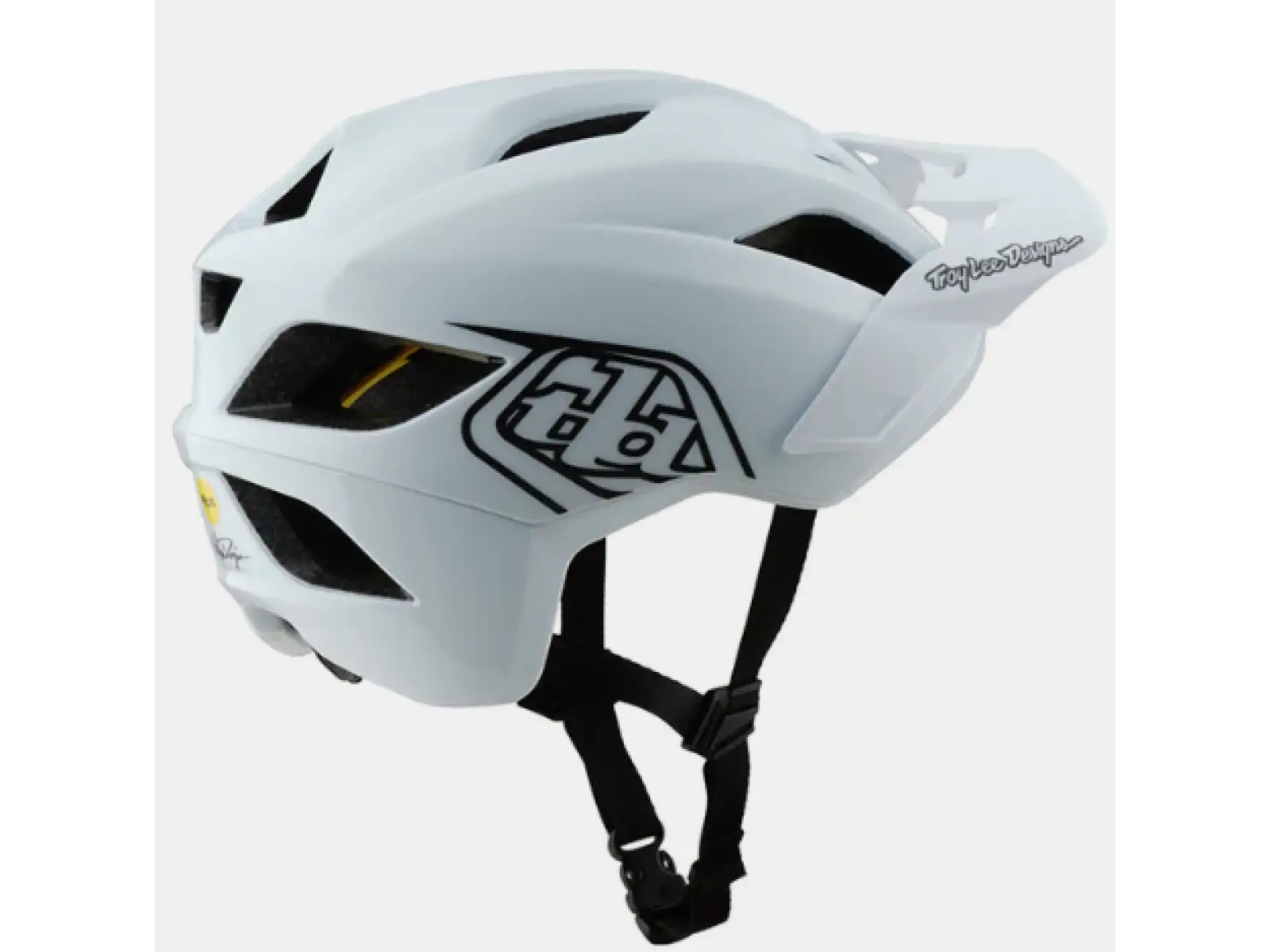 Troy Lee Designs Flowline Point Helm White/Black