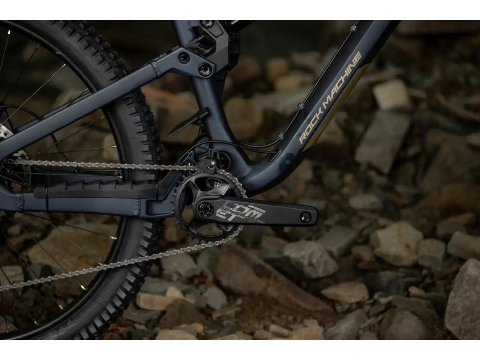 Rock Machine Whizz FS II 50 Mountainbike Matte Milionaire Blue