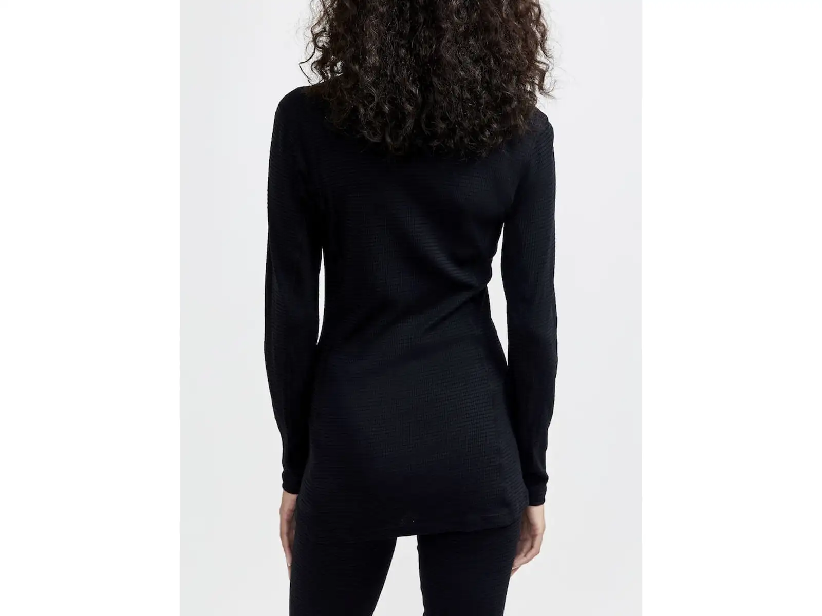 Craft Pro Wool Extreme X Damen Langarmshirt schwarz