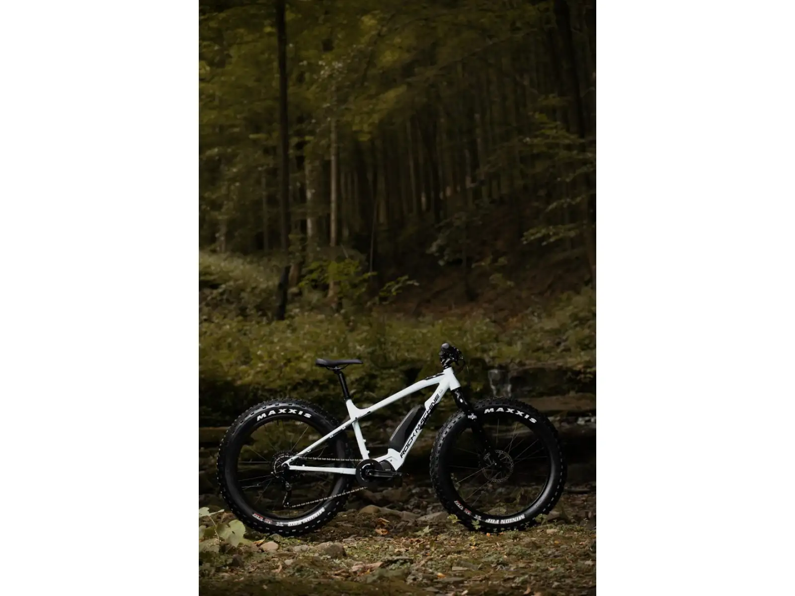 Rock Machine VYÖRY e50 S Fatbike E-Bike Gloss White/Black MUSTER