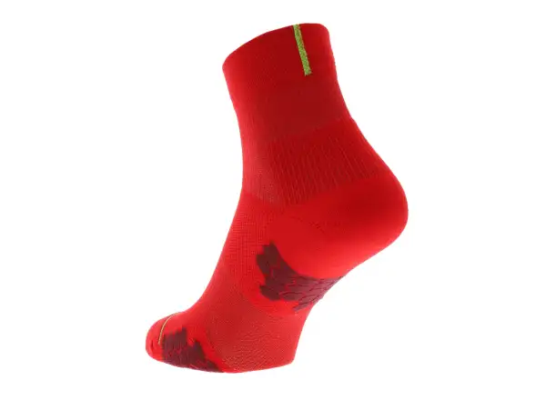Inov-8 Trailfly mid-socks blau/rot
