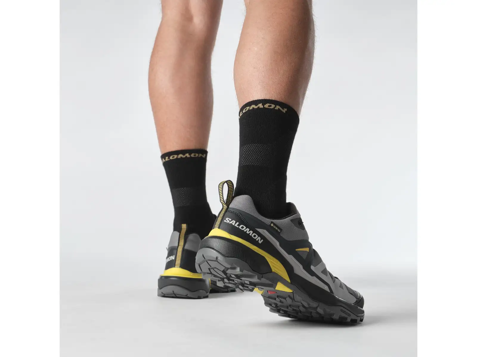 Salomon X Ultra 360 GTX Herren Wanderschuhe Castlerock/Black/Spicy Mustard
