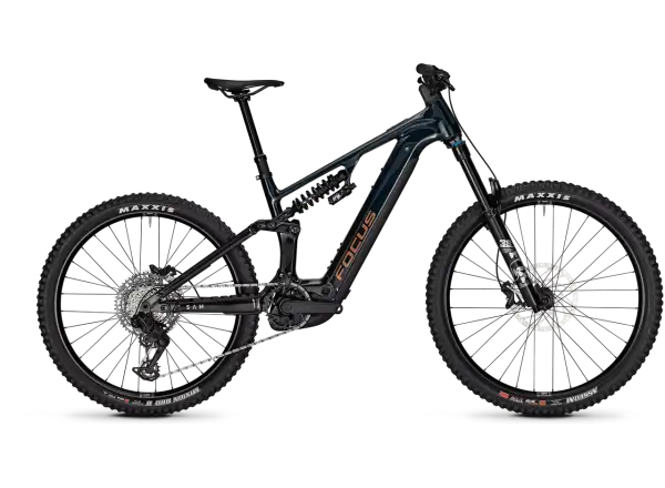 Focus SAM 8 800Wh vollgefedertes E-Bike Classicgreen / Obsidianblack