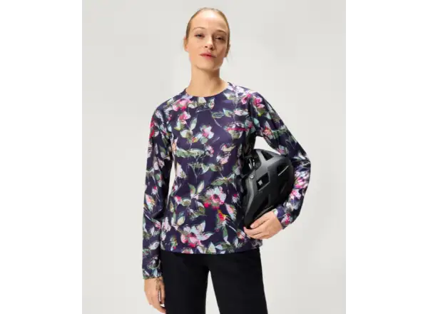 Endura LTD Floral Damen Trikot Langarm Bramble