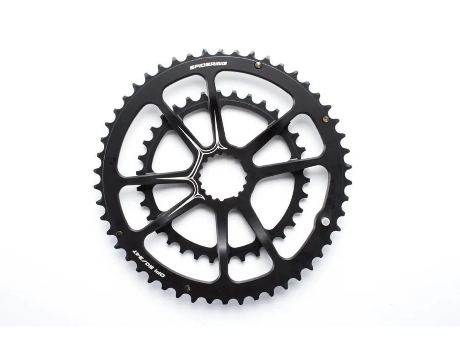 Cannondale HollowGram Spidering 8 Arm Doppeltretkurbel 50/34z. Schwarz