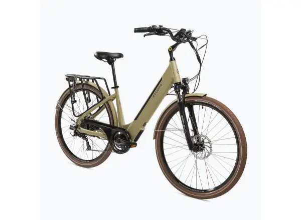 Ecobike X-City Stadt E-Bike 468 Wh Cappuccino