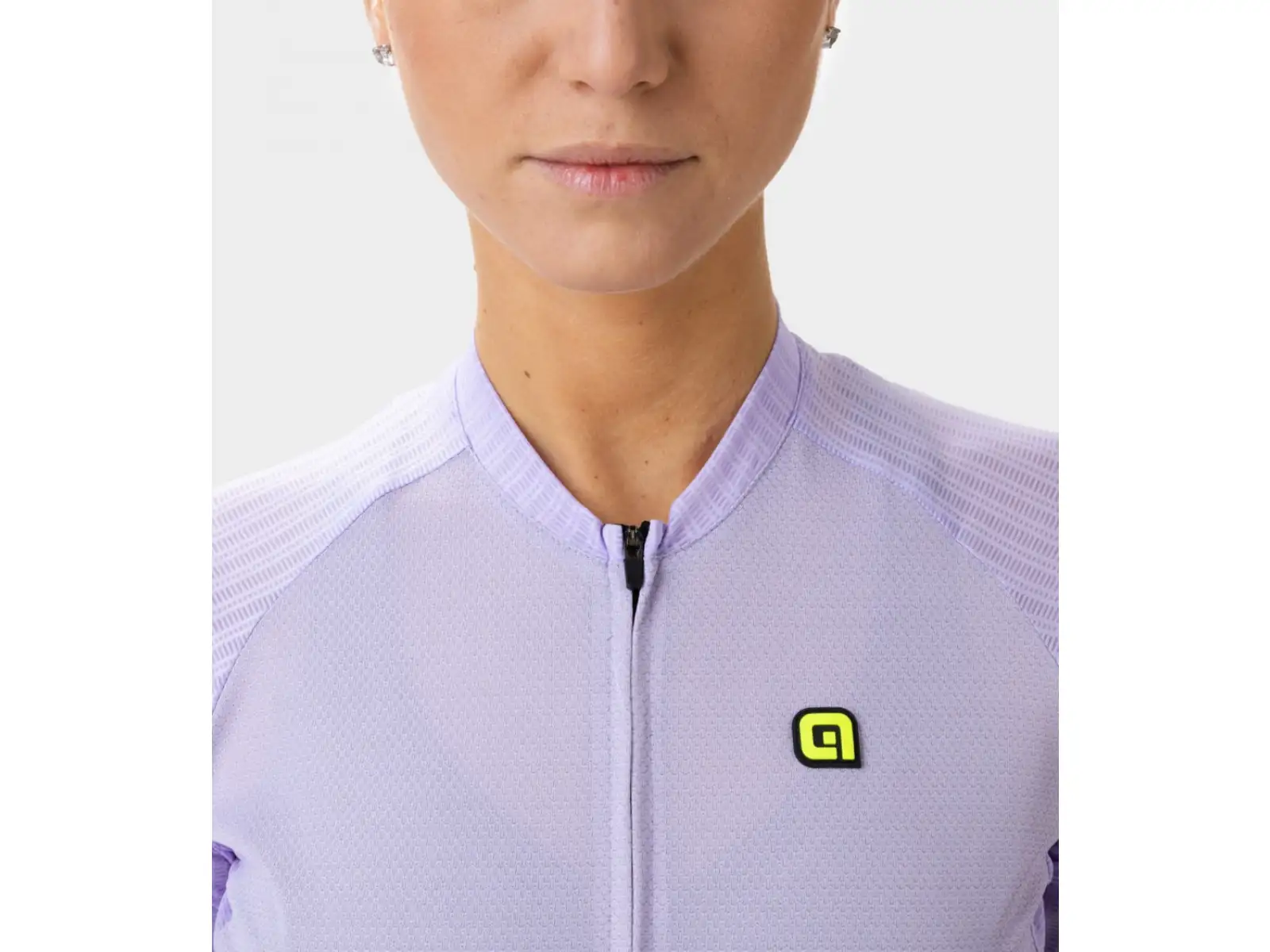 Alé R-EV1 Silver Cooling Damen Kurzarmtrikot lavendel
