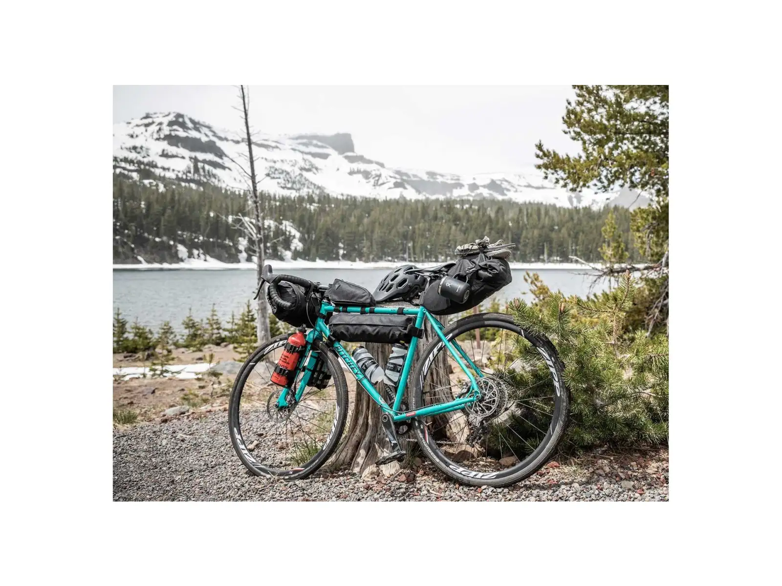 Topeak Reisetasche MidLoader für Fahrradtouren, 4,5 l, grün