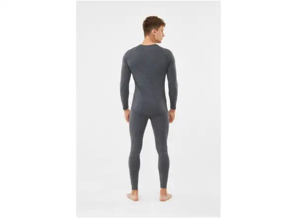 Viking Lan Pro Merino Herrenset Dunkelgrau