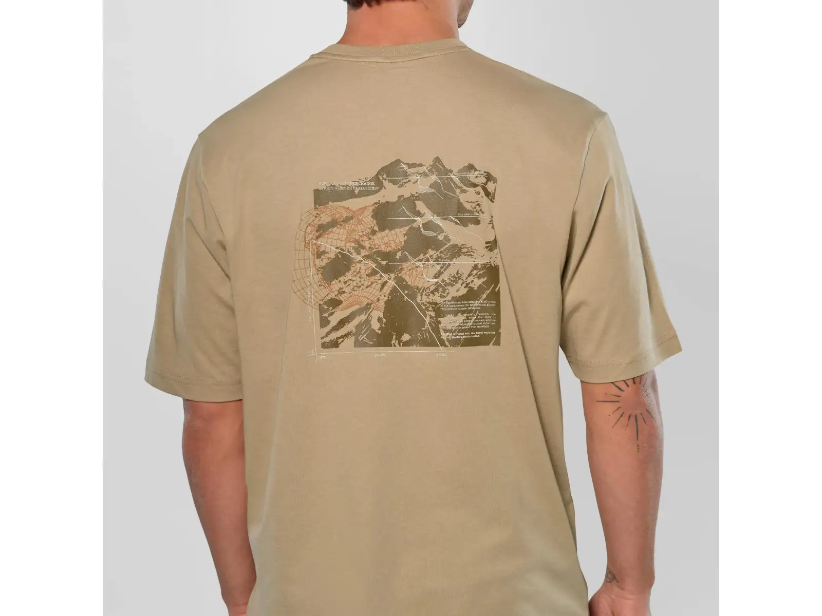 Salewa Eagle Glacier Loose T-shirt Herren T-Shirt Kurzarm Quicksand