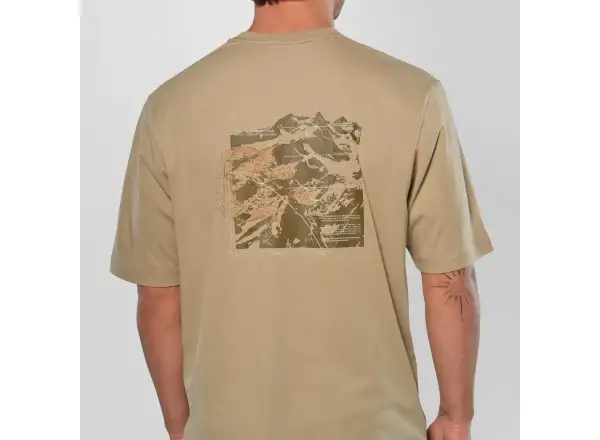 Salewa Eagle Glacier Loose T-shirt Herren T-Shirt Kurzarm Quicksand