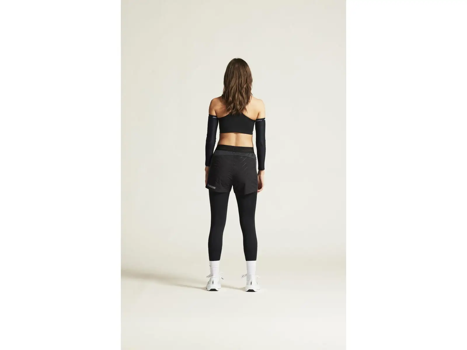 Craft ADV SubZ Damen Laufshorts Schwarz