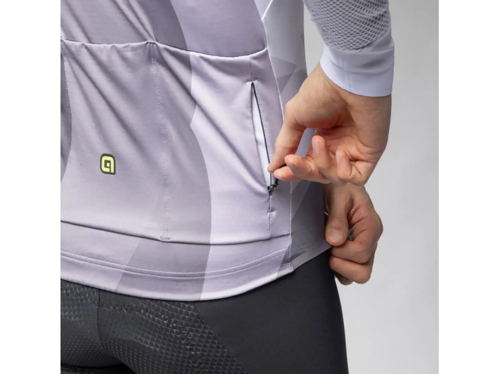 Alé R-EV1 Quick Herren Langarmtrikot weiß