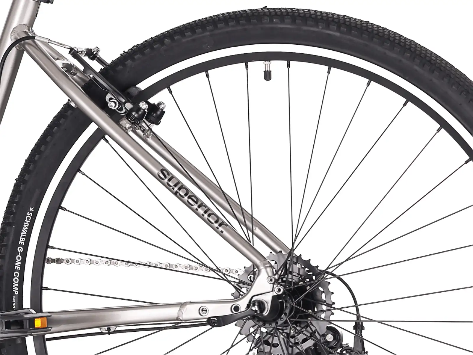 Superior Blox 6.0 MS Trekkingrad Gloss Dark Chrome