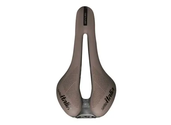 Selle Italia FLITE Boost Gravel TI 316 Superflow L3 Sattel Braun