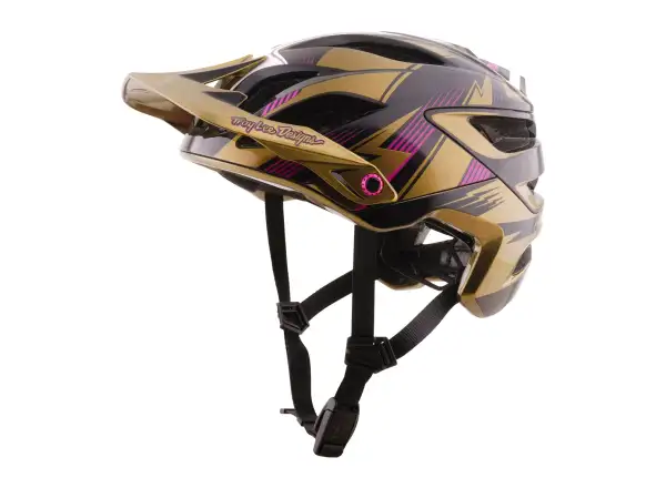 Troy Lee Designs A3 MIPS Cyclops Helm Gold/Black