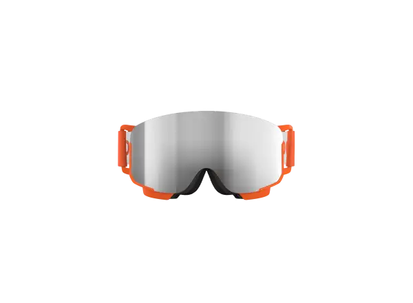 POC POCito Nexal Kinder Skibrille Fluorescent Orange/Partly Sunny Silver