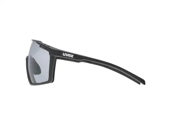 Uvex MTN Perform V Sonnenbrille Black Matt/LTM. Blue