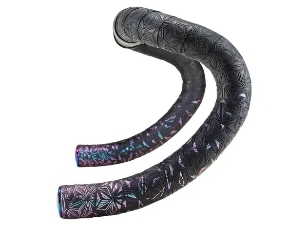 Supacaz Super Sticky Kush Star Fade Lenkerband Oil Slick/Oil Slick plugs