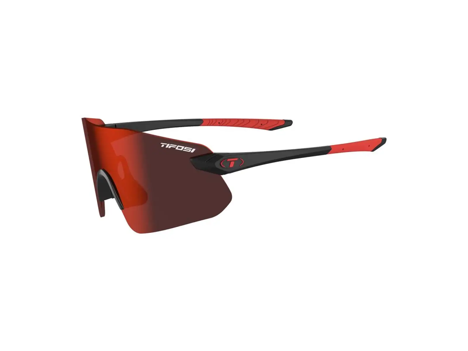 Tifosi Vogel SL Sportbrille Matte Black/Smoke Red