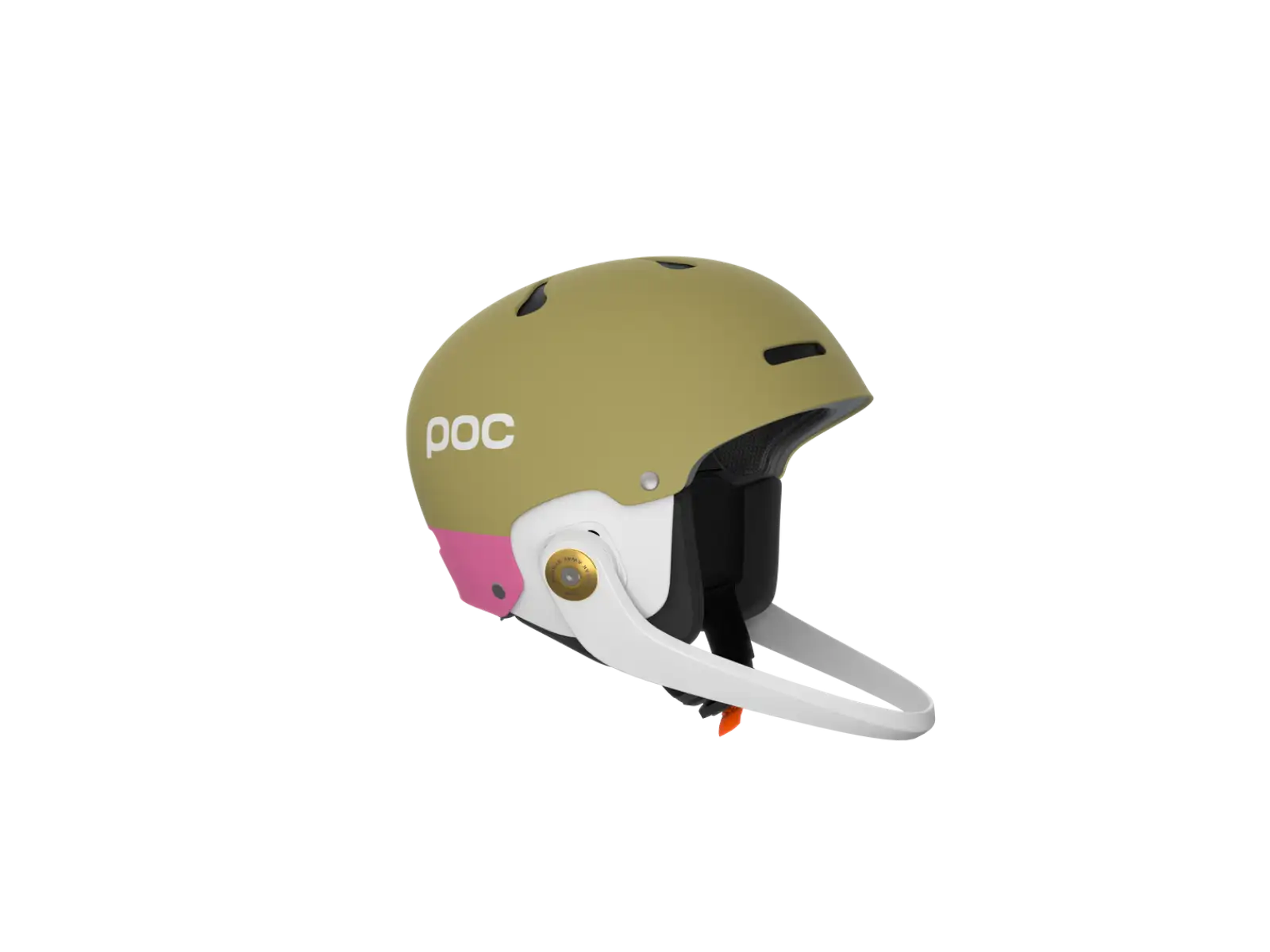 POC Artic SL MIPS Skihelm Olivine Green Matt/Thulite Pink Matt
