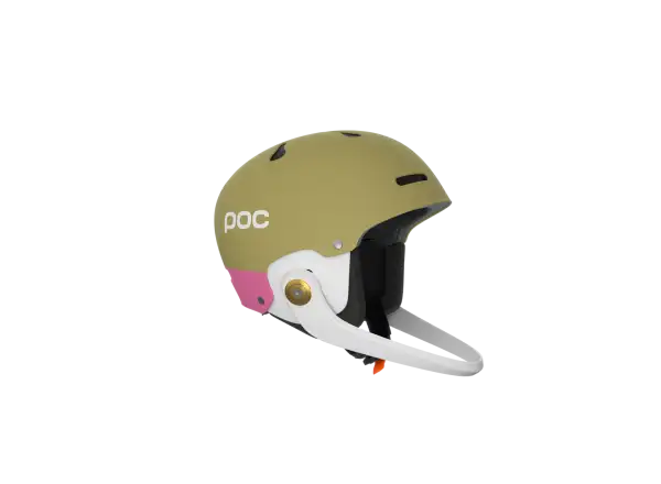 POC Artic SL MIPS Skihelm Olivine Green Matt/Thulite Pink Matt