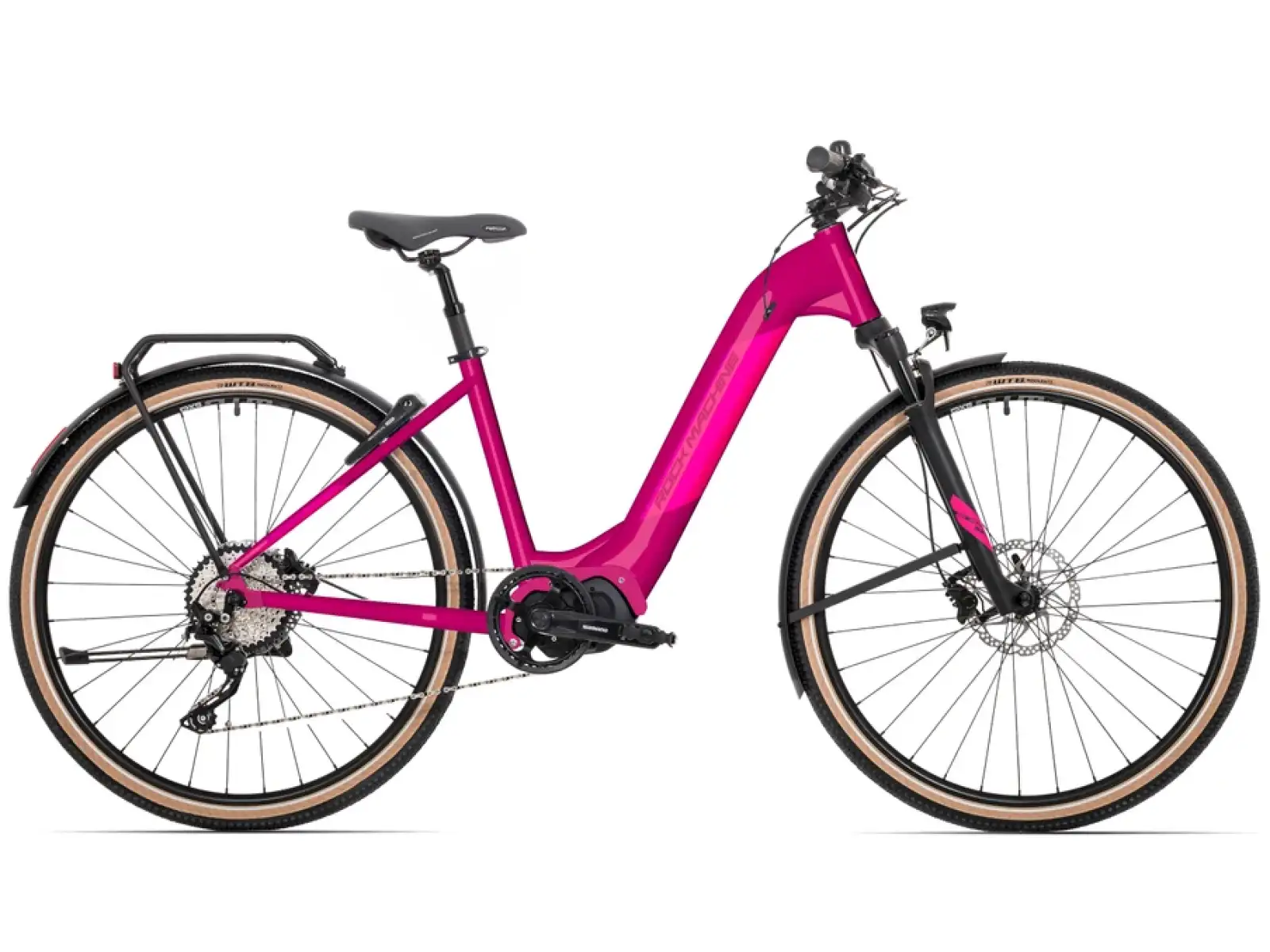 Rock Machine Crossride INT e500 Lady Touring Damen E-Bike /Gloss Purple/Pink