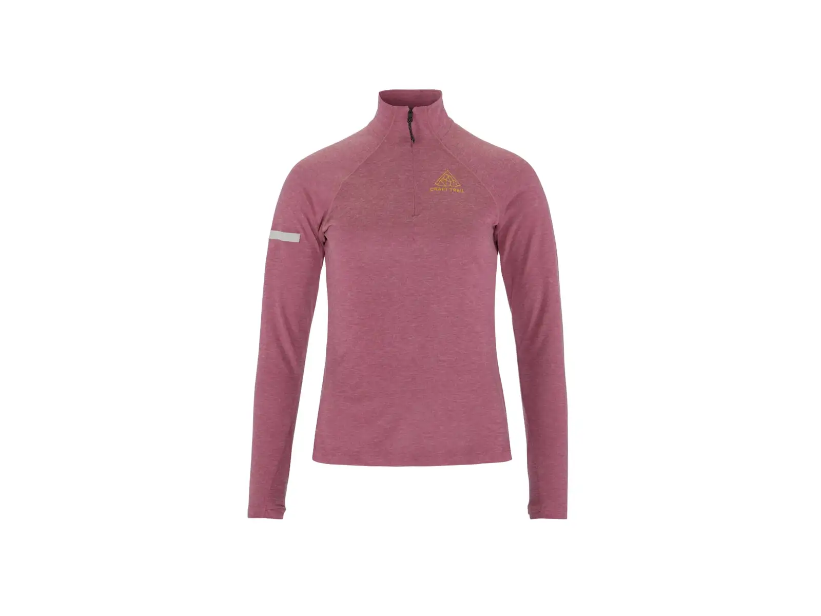 Craft ADV SubZ Wool Damen-Laufshirt Langarm Pink