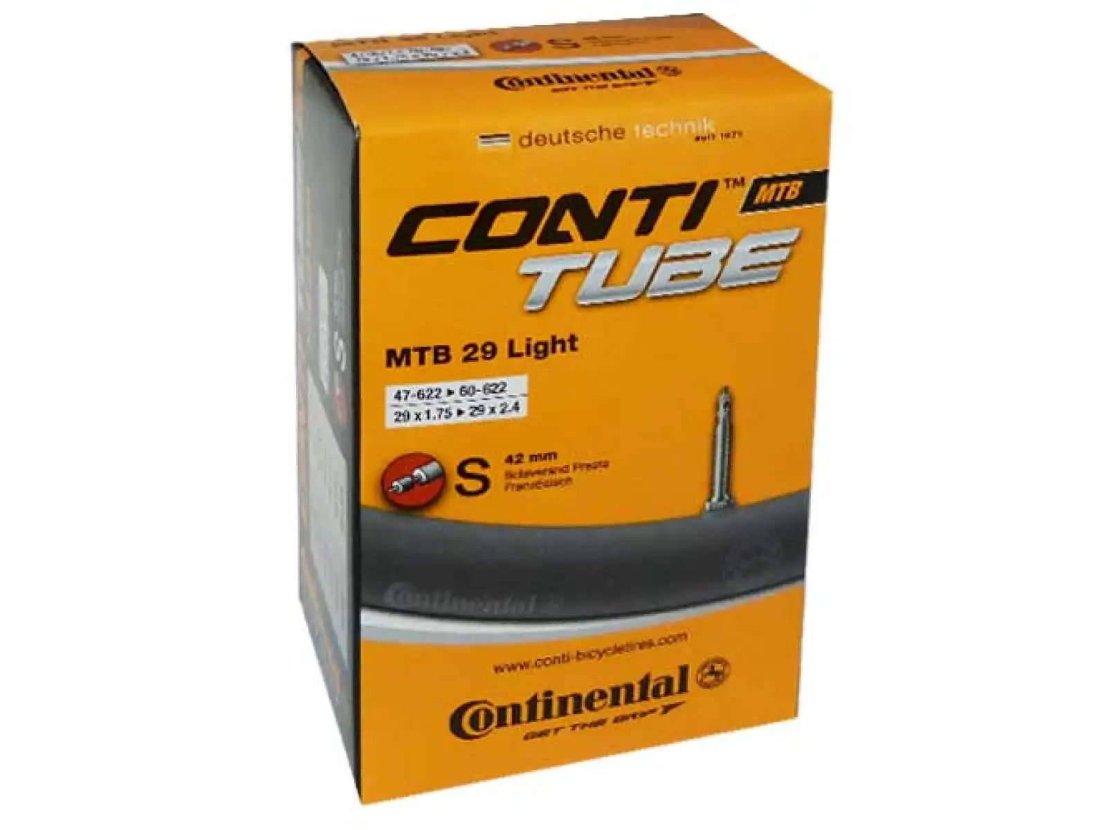 Continental Light 47-62/622 S42 29" MTB Schlauch